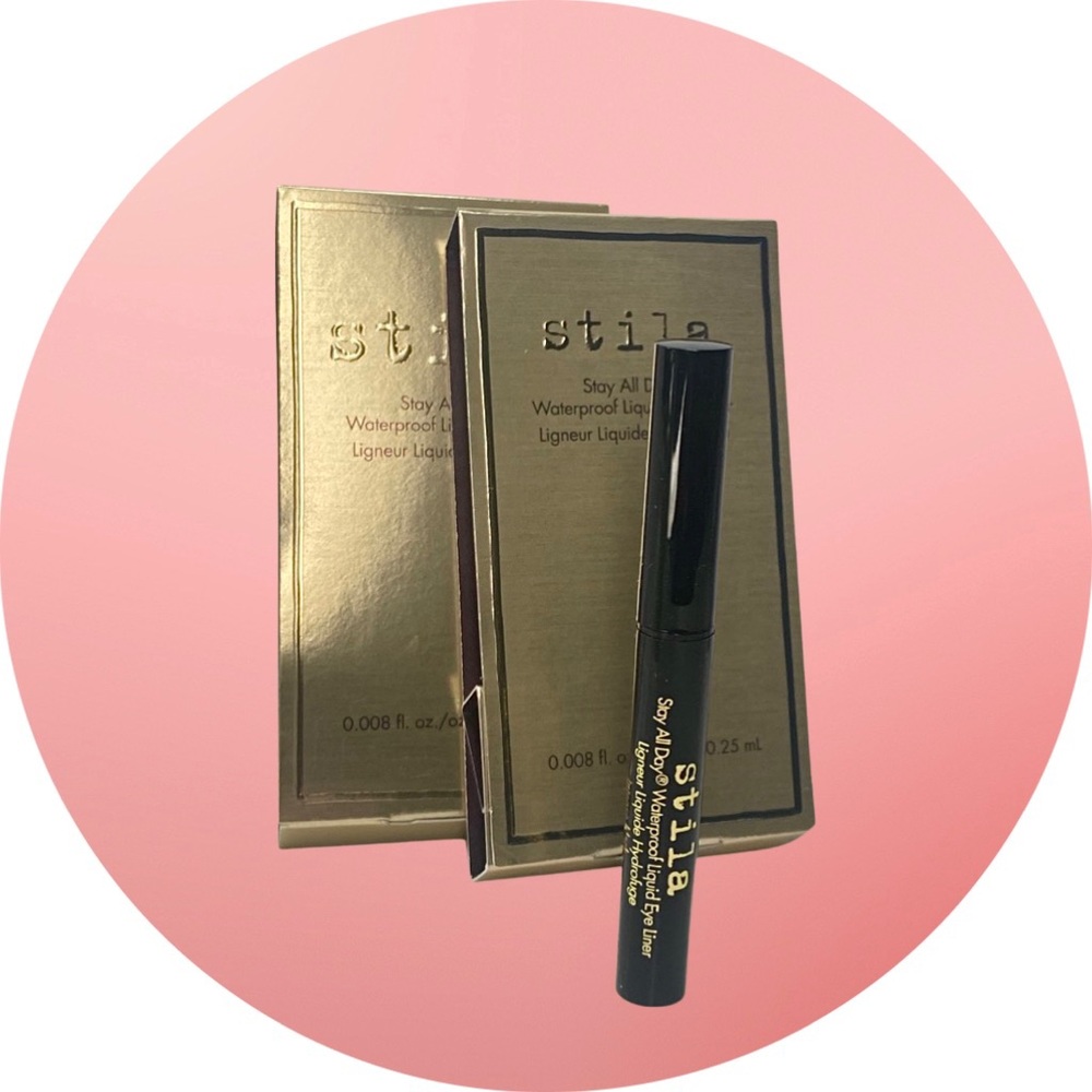 2 Stila Waterproof Liquid Eye Liner 0.008Fl